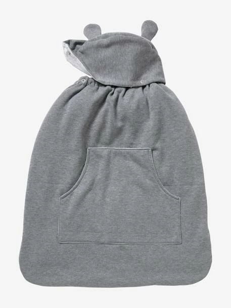 Best Sale π Baby Carrier Cover in Fleece - light grey, Nursery π - Image 2