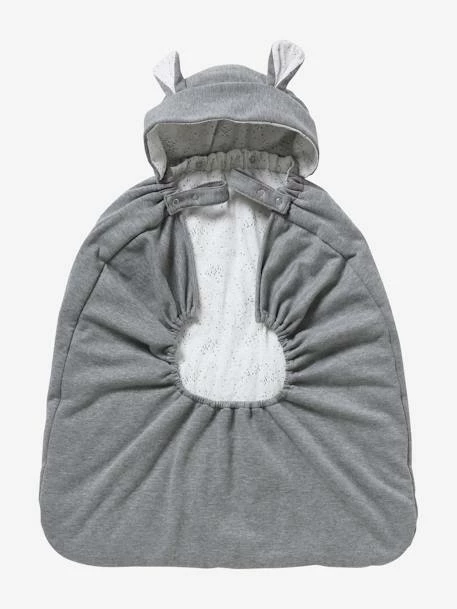 Best Sale π Baby Carrier Cover in Fleece - light grey, Nursery π - Image 4