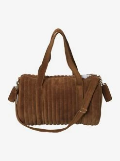 Deals π Baby Roll Changing Bag in Corduroy - brown light solid, Nursery β