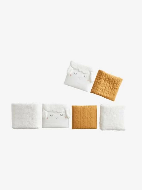 Wholesale π Cot Bumper/ Playpen Bumper, Little Lamb - white π€© - Image 3