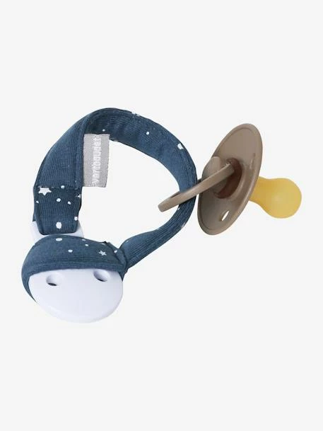 Discount 😀 Dummy Clip in Printed Fabric - dark blue/print, Nursery ❤️ - Image 3