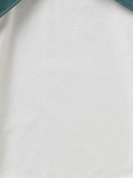 Top 10 π― Long Sleeve Bib, by Vertbaudet - blue medium solid with design, Nursery π - Image 3