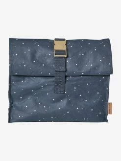 Deals 🤩 Lunch Box in 🧥 Coated Cotton - dark blue/print, Nursery ❤️
