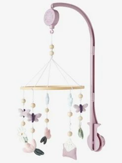 Discount π Musical Mobile, Sweet Provence - purple light striped, Nursery β
