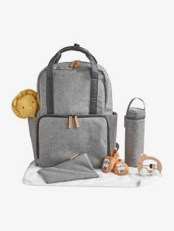 Budget 👏 Nappy-Changing 🎒 Backpack, Vertbaudet - grey, Nursery ❤️