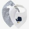 Top 10 🧨 Pack of 2 Bandana-Style Bibs - dark blue/whale, Nursery ✔️