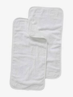 Deals 😀 Pack of 2 Towel Changing Pads for Travel Changing Mat - white, Nursery 😀