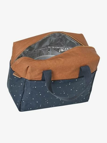 Cheapest π Two-Tone Lunch Box in π§₯ Coated Cotton - dark blue/print, Nursery π - Image 3