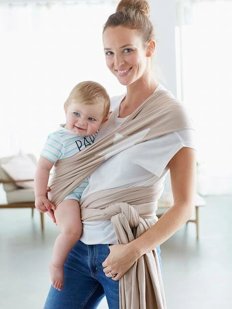 Budget π VERTBAUDET Wrap Baby Carrier - white/print, Nursery π― - Image 2