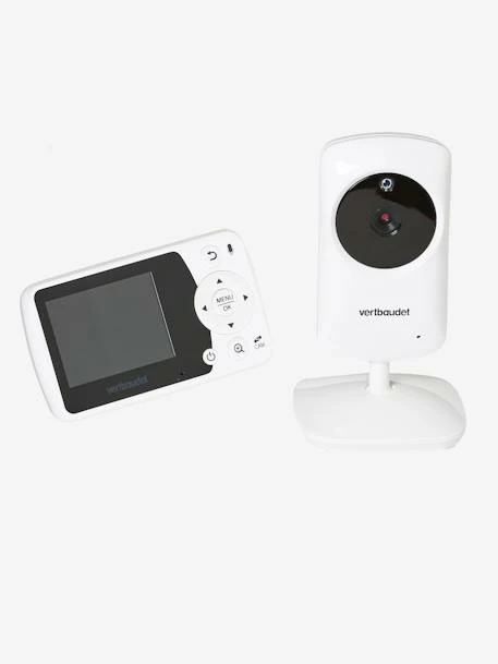 Discount π VisiCare Video Baby Monitor - 2.4" Screen, by Vertbaudet - white, Nursery π - Image 2