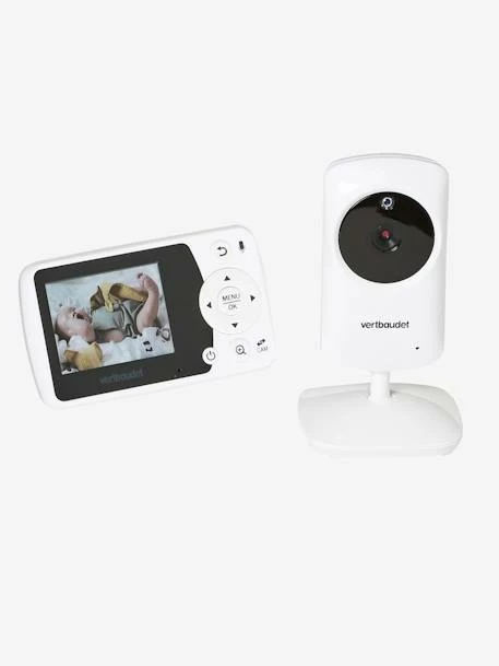 Discount π VisiCare Video Baby Monitor - 2.4" Screen, by Vertbaudet - white, Nursery π