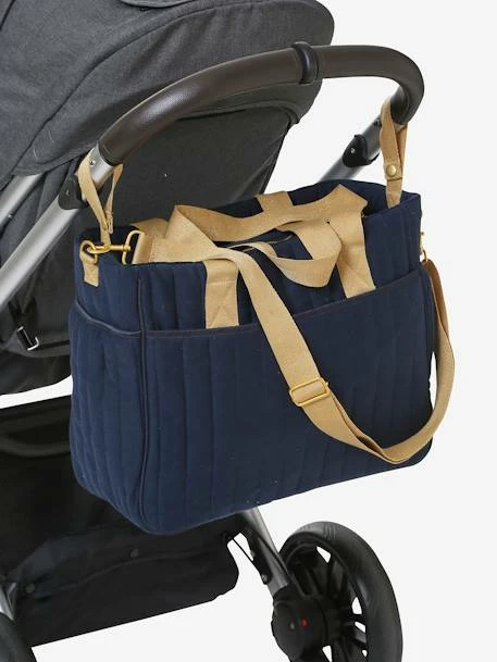 Best Sale ❤️ Weekend Changing Bag, by VERTBAUDET - dark blue, Nursery 🧨 - Image 3